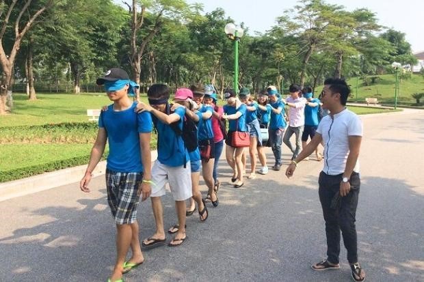 tro choi team building ngoai troi