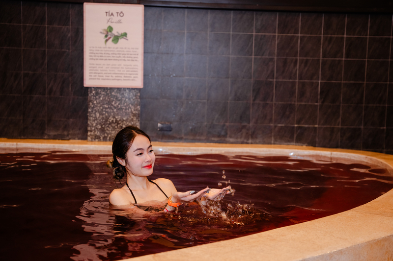 Tắm Onsen mùa đông tại Lynntimes Thanh Thủy