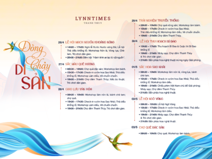 Dòng Chảy Di Sản: Hành trình chạm vào cội nguồn tại Lynntimes Thanh Thủy