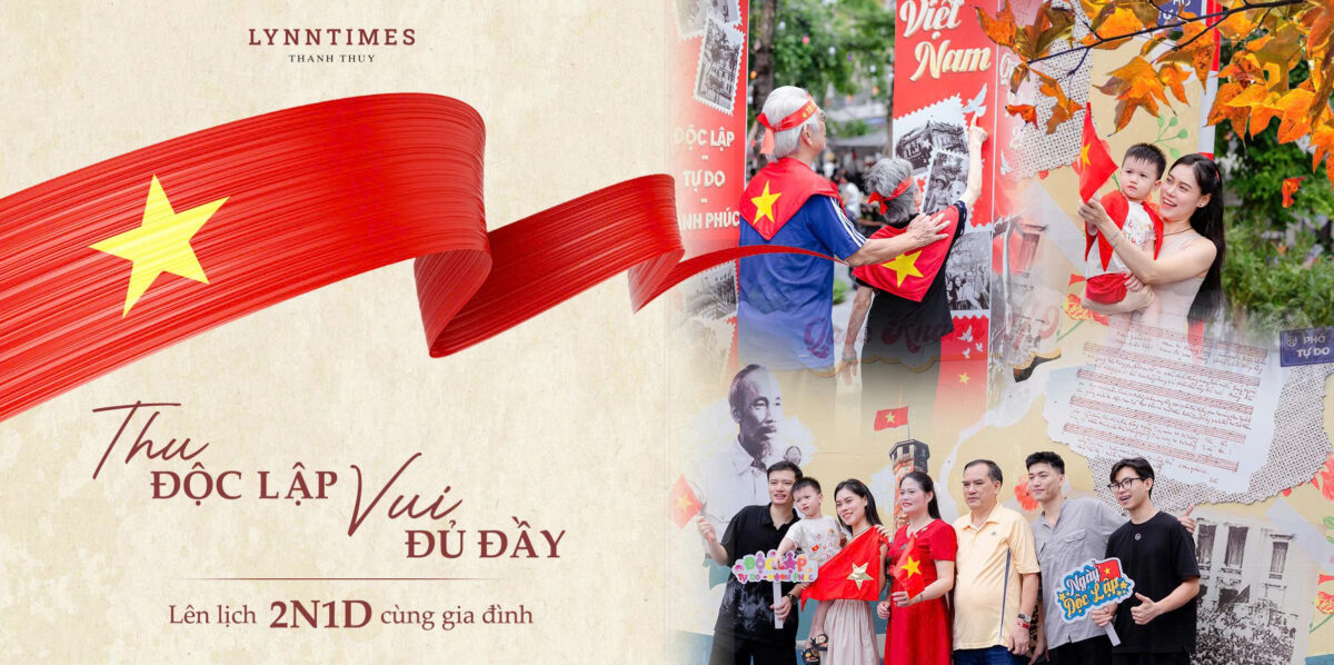 Kỳ nghỉ thêm sâu – Ưu đãi thêm vui, trọn vẹn Thu Độc Lập tại Lynntimes Thanh Thủy