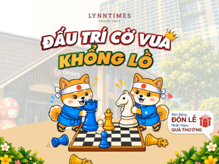 Đấu Trí Cờ Vua Khổng Lồ – Rộn Ràng Đón Lễ, Nhận Ngay Quà Thưởng