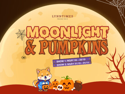 Moonlight & Pumpkins – Đón mùa Halloween huyền bí tại Lynntimes Thanh Thủy